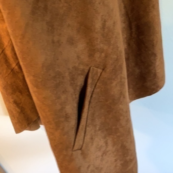 Shacket sleeveless Lagenlook Western Boho Draped Vest Beautiful 2XL Vest - Picture 5 of 8